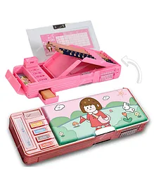 Elecart Pop Press Pencil Case - Pink