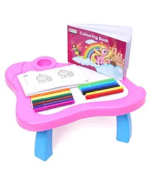Avis My First 2 in 1 Painting Desk Unicorn - Pink