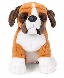 Wild Republic Ck Sitting Dog Boxer Soft Toy Brown - 30 cm