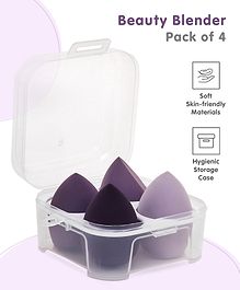 Beauty Blender Pack of 4-Multicolor