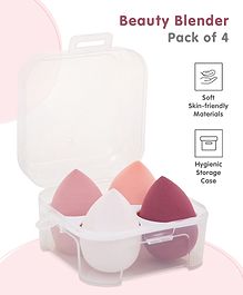 Beauty Blender Pack of 4-Multicolor