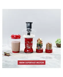 Wonderchef Nutri blend Food Processor - Red