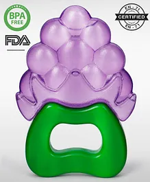 Babyhug Water Filled Grapes Teether - Purple