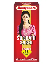 Baidyanath Sundari Sakhi 420 ml Includes Free Sundri Sakhi - 28 Tablets