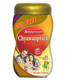 Baidyanath Chyawanprash Special Ayurvedic Immunity Booster Builds Energy Strength and Stamina - 1000 g & 200 g Extra