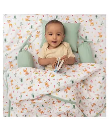 Haus & Kinder Bundle of Joy Bedding Set - White Brown