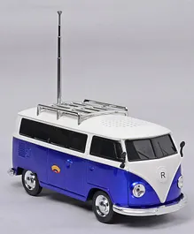 Ramson Lightening Bus with Bluetooth Speaker - Blue