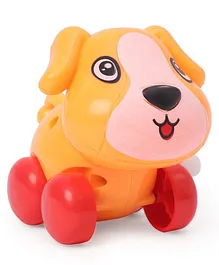 ToyMark Dog Shape Key Operated Wind Up Toy - Orange