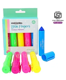 Scoobies Stubby Markers Set Of 5 - Multicolor