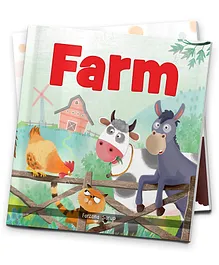 Farm Illustrated Book On Farm Animals - English