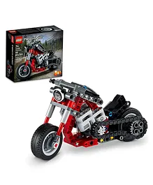 LEGO Technic Motorcycle Model Building Kit 163 Pieces - 42132