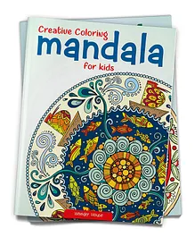 Creative Mandala Colouring Book - English