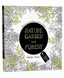 Nature Garden & Forest Colouring Book - English