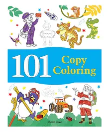 101 Copy Coloring Fun Activity Book - English