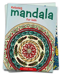 Relaxing Mandala Colouring Book - English
