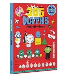 365 Maths Activity Book For Kids By Wonder House  - English