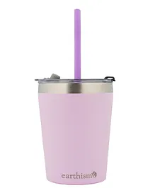 Earthism Double Wall Insulated Stainless Steel Tumbler Soft Pink - 250 ml