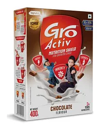 Groactiv Nutrition Shield For Growing Child Chocolate- 400 g