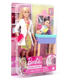 Barbie Pediatrician Playset Blonde Doll Multicolour - Height 30.4 cm