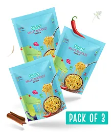 timios Non Fried No Maida Millet Masala Flavoured Instant Noodles Pack of 3 - 190 g Each