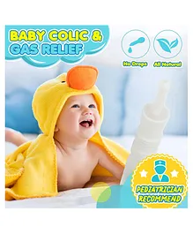 Ahc Baby Gas & Colic Reliever Tube for Stomach Pain Bloating and Gas Pain - 10 Tubes