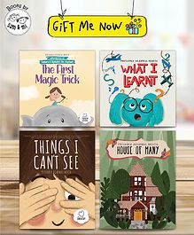 SAM & MI - My First Day of School Set of 4 Early Learning Books for Kids by Priyanka Agarwal Mehta - English