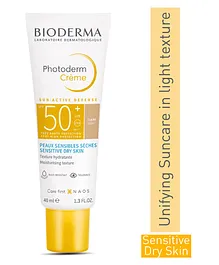 Bioderma Photoderm Crème Teinte Claire SPF 50+ Sunscreen Cream Normal to Dry Sensitive Skin - 40 ml