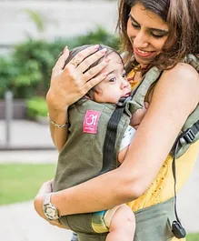 Anmol Baby Ergonomic Baby Carrier  - Olive Green