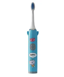 Domenico Soft Bristles Electronic Battery Powered Toothbrush - Blue (Random Designs)