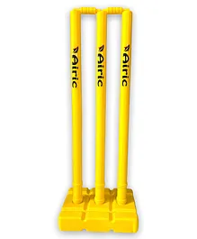 Airic Target Heavy Quality Plastic Wickets - Yellow