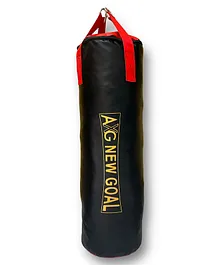 AXG NEW GOAL Eloquent SRF Punching Bag Unfilled - Black