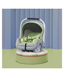 StarAndDaisy Classy & Comfortable 5 in 1 Baby Cot or Carry Seat with 3-Point Safety Belt & Convertible Design - Green