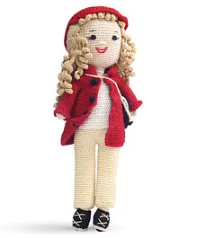 Happy Threads PC Doll Red  - Height 28 cm