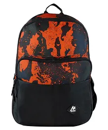 Mikebags Indigo School Backpack Orange - Height 16.9 Inch