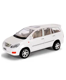 Centy Plastic Pull Back Miniature Innova Car Toy - White