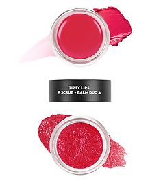 SUGAR Cosmetics Tipsy Lips Scrub  Balm Duo  Super Nourishing- Softens Dry & Chapped Lips  02 Cosmopolitan (Fresh & Fruity)