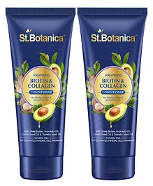 St Botanica Biotin & Collagen Hair Conditioner Pack of 2 - 50 ml each