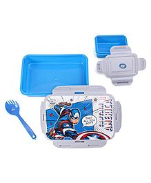 Marvel Captain America Lock & Seal Lunch Box (Color and Print may vary)