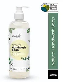 Windmill Baby Natural Fragrance Free Handwash Liquid Soap - 450 ml
