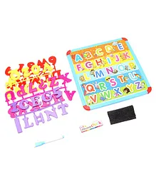 Itoys 4 In 1 Magnetic Slate Blue - 54 Pieces