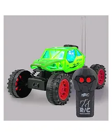 NHR Off Road Rock Crawler Remote Control Car with 3D LED Light - Green