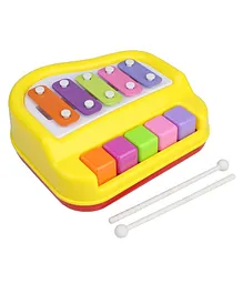 FANTASY INDIA Musical Xylophone and Piano Non-Battery for Kids & Toddlers
