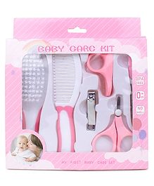 FANTASY INDIA Portable Baby Care Grooming Kit Pack of 6 - Pink