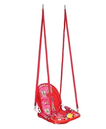 New Natraj Cozy Swing Deluxe Multiprint - Red 