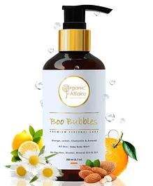 Organic Affaire Boo Bubbles Head to Toe Baby Body Wash for Bath - 200 ml