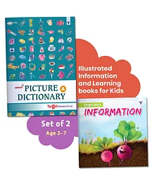 Nurture Picture Dictionary A and Blossom Vegetable Information Book - English