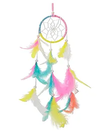 Asian Hobby Crafts Dream Catcher Wall Hanging Rhyme  - Multicolour