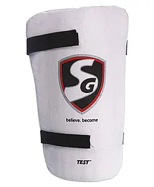 SG Youth Test Thigh Pads - White