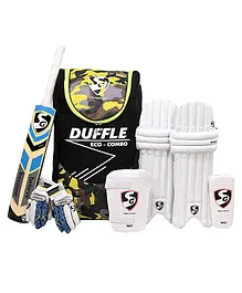 SG Kashmir Eco Cricket Kit Full Size - White