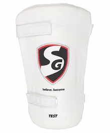 SG Test Thigh Pads Junior - White